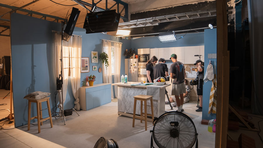 Studio Set Production & Commercial Filming